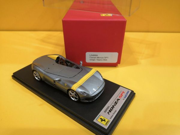 Look Smart LS499A - Ferrari Monza SP1 2018 Grigio Titanio Metallizzato