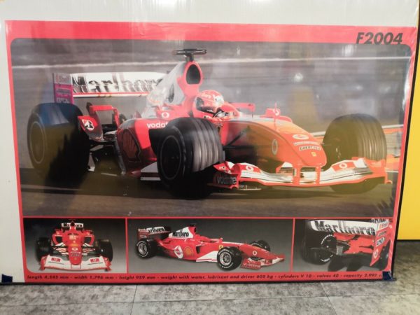Ferrari F2004 - Poster