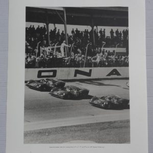 Parata delle Ferrari P3 alla 24h Daytona 1967 - Litografia #873/94
