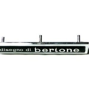 Bertone: Targhetta "disegno di bertone" - AR/27