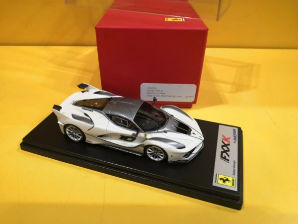Look Smart LS445G - Ferrari FXX K 2014 Bianco Fuji Matt / Grigio Ferro Matt