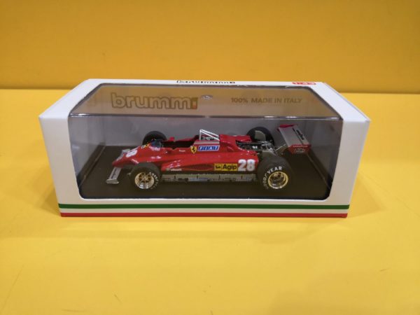 Brumm R268 - Ferrari 126 C2 GP San Marino 1982 Didier Pironi
