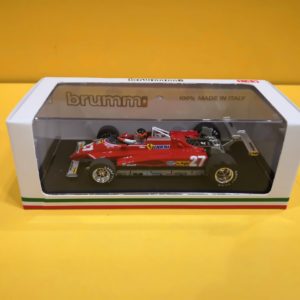 Brumm R272-CH - Ferrari 126 C2 GP USA Ovest 1982 Gilles Villeneuve