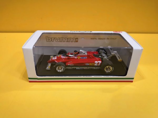 Brumm R272-CH - Ferrari 126 C2 GP USA Ovest 1982 Gilles Villeneuve