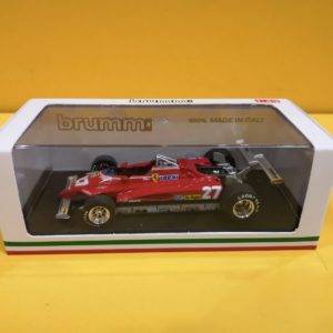 Brumm R272 - Ferrari 126 C2 GP USA Ovest 1982 Gilles Villeneuve