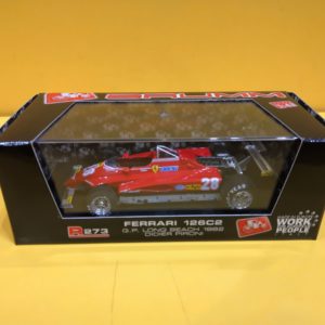 Brumm R273 - Ferrari 126 C2 GP USA Ovest 1982 Didier Pironi