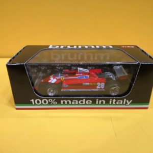 Brumm R391 - Ferrari 126 CK GP Italia 1981 Didier Pironi