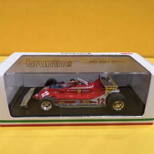 Brumm R514-CH - Ferrari 312 T4 GP Monaco 1979 Gilles Villeneuve