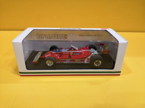 Brumm R575 - Ferrari 312 T5 GP Brasile 1980 Gilles Villeneuve