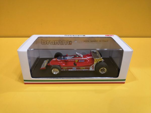 Brumm R576 - Ferrari 312 T5 GP Monaco 1980 Jody Scheckter
