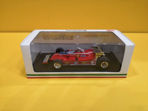 Brumm R577 - Ferrari 312 T5 GP Monaco 1980 Gilles Villeneuve