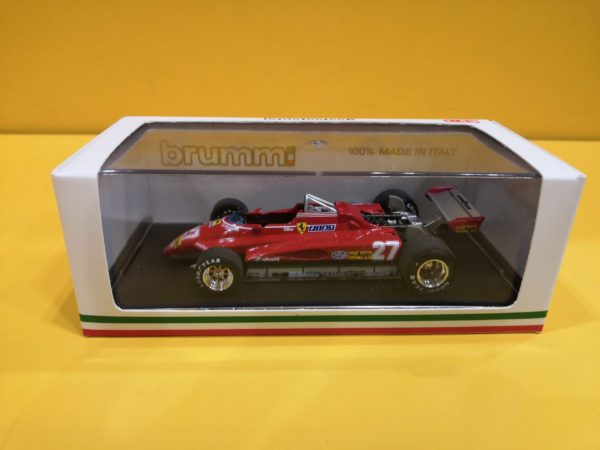 Brumm R593 - Ferrari 126 C2 GP Brasile 1982 Gilles Villeneuve