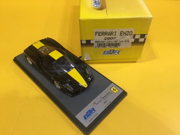 BBR Models BBR150F - Ferrari Enzo Ferrari 2007 Nero / Giallo