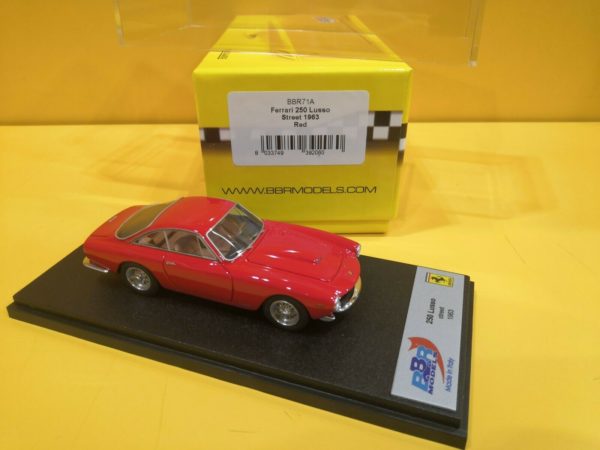 BBR Models BBR71A - Ferrari 250 GT Lusso 1963 Rosso Corsa