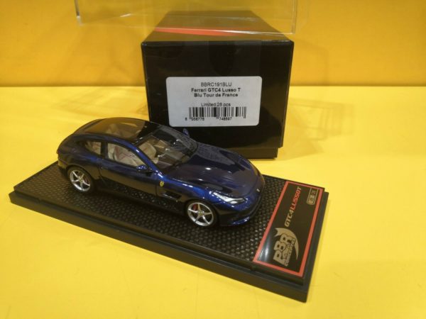 BBR Models BBRC191BLU - Ferrari GTC4 Lusso T 2016 Blu Tour de France