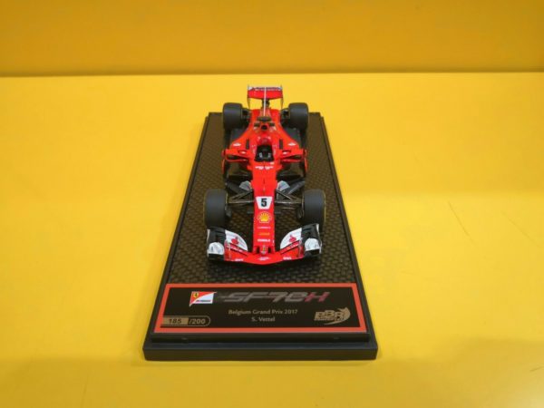 BBR Models BBRC206A - Ferrari SF70H GP Belgio 2017 Sebastian Vettel - immagine 2