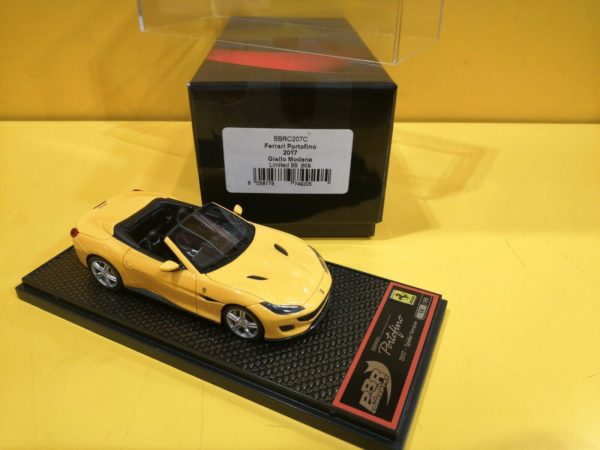 BBR Models BBRC207C - Ferrari Portofino 2017 Giallo Modena