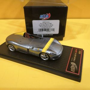 BBR Models BBRC220A - Ferrari Monza SP1 2018 Grigio Titanio Metallizzato