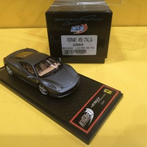BBR Models BBRC22E2 - Ferrari 458 Italia 2009 Grigio Argento Opaco