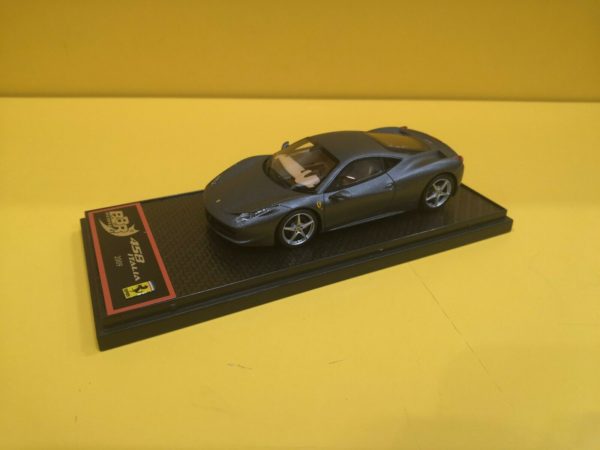 BBR Models BBRC22E2 - Ferrari 458 Italia 2009 Grigio Argento Opaco - immagine 3