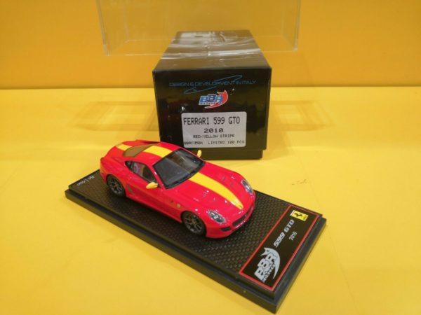 BBR Models BBRC35B1 - Ferrari 599 GTO 2010 Rosso Corsa