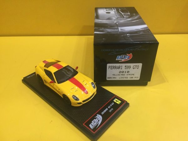 BBR Models BBRC35C - Ferrari 599 GTO 2010 Giallo