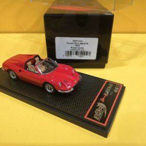 BBR Models BBRC54A – Ferrari Dino 246 GTS 1972 Rosso Corsa