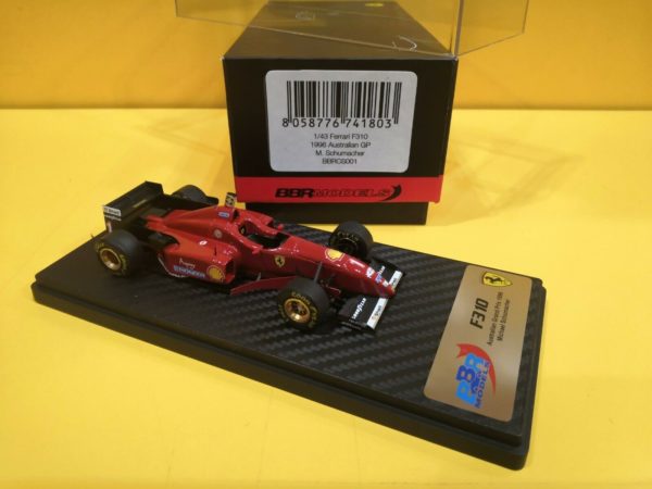BBR Models BBRCS001 - Ferrari F310 GP Australia 1996 Michael Schumacher