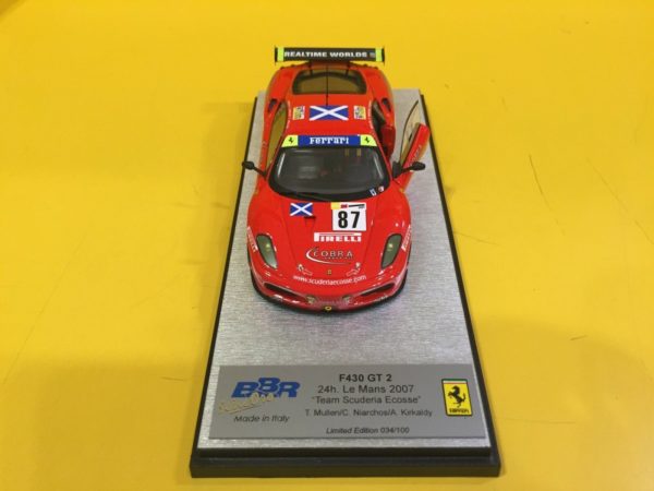 BBR Models BG327 - Ferrari F430 GT2 24h Le Mans 2007 - immagine 2
