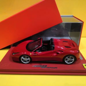BBR Models P18120A - Ferrari 488 Spider 2015 Rosso Tristrato