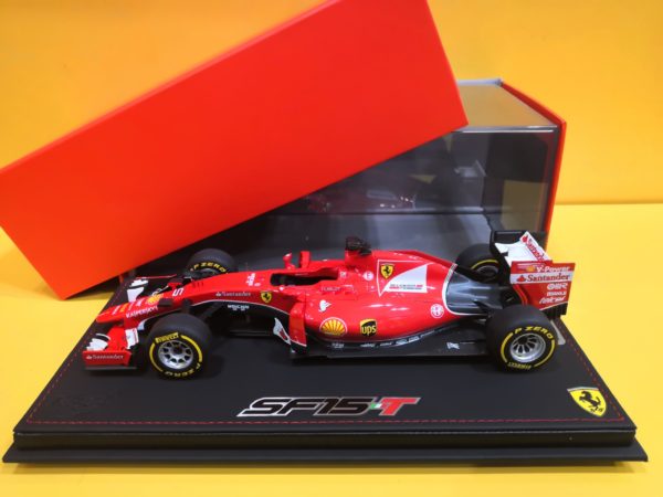 BBR Models P18124A - Ferrari SF15-T GP Singapore 2015 Sebastian Vettel