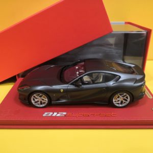 BBR Models P18147B - Ferrari 812 Superfast 2017 Grigio Caldo Matt