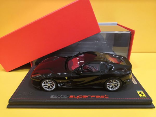 BBR Models P18147D - Ferrari 812 Superfast 2017 Nuovo Nero Daytona