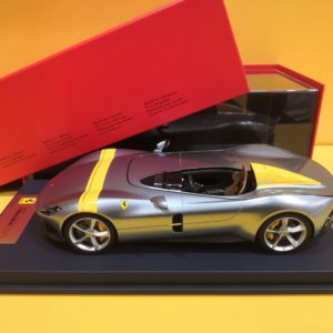 Look Smart LS18_021A - Ferrari Monza SP1 2018 Grigio Titanio Metallizzato