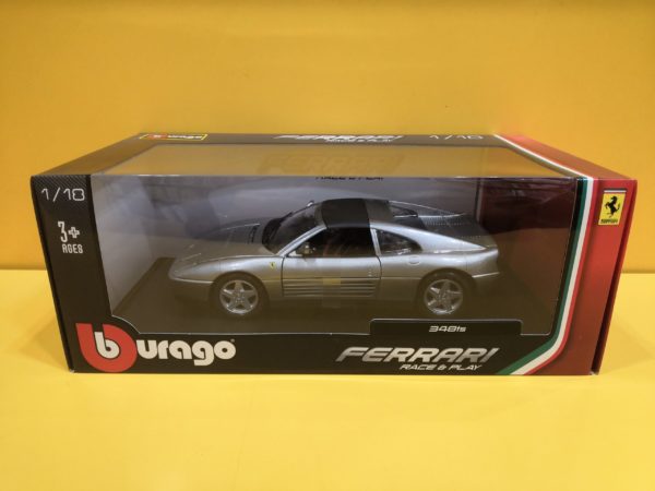 Bburago Race & Play - Ferrari 348 TS 1989 Grigio