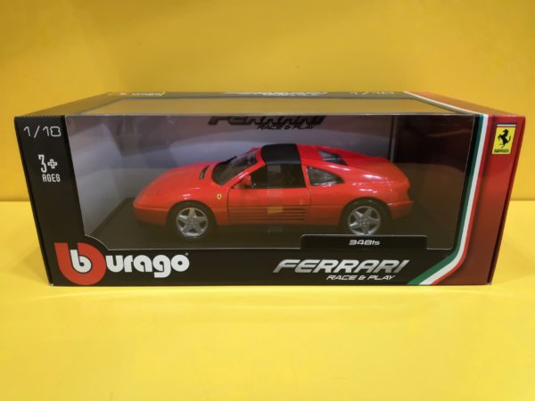Bburago Race & Play - Ferrari 348 TS 1989 Rosso