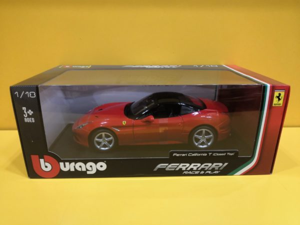 Bburago Race & Play - Ferrari California T (Closed Top) 2014 Rosso