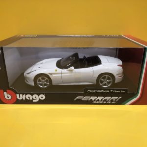 Bburago Race & Play - Ferrari California T (Open Top) 2014 Bianco
