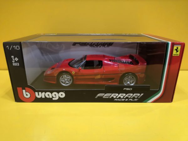 Bburago Race & Play - Ferrari F50 1995 Rosso