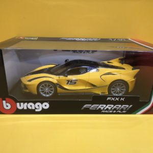 Bburago Race & Play - Ferrari FXX K 2014 Giallo