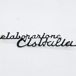 Cisitalia: Scritta "elaborazione Cisitalia" - CS/5