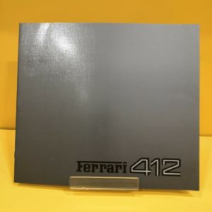 Ferrari 412 - Brochure #363/85