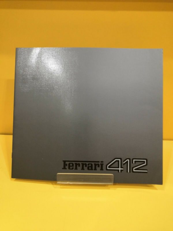 Ferrari 412 - Brochure #363/85