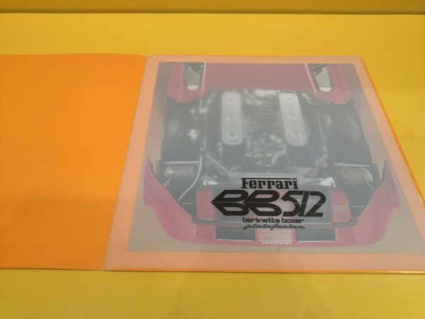 Ferrari 512 BB - Brochure #133/76 - immagine 3