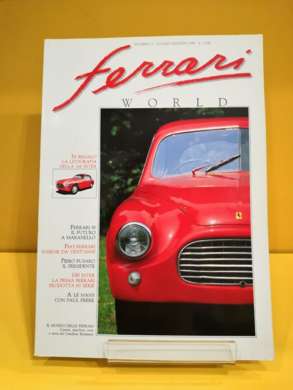 Ferrari World Numero 2 - Luglio / Agosto 1989