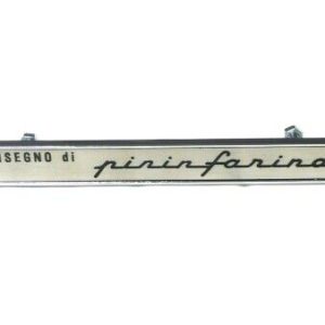 Pininfarina: Targhetta "DISEGNO di pininfarina" - PF/44