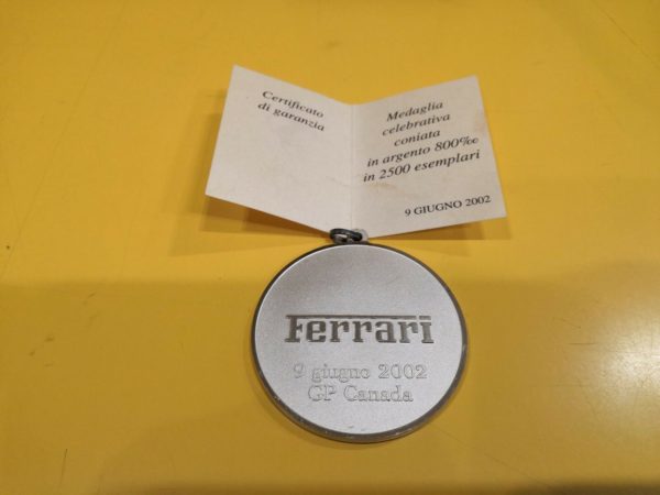 150° Vittoria Ferrari, GP Canada 9 Giugno 2002 - immagine 3