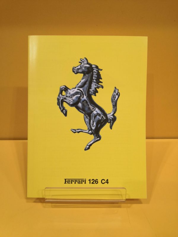 Ferrari 126 C4 - Brochure #204/84