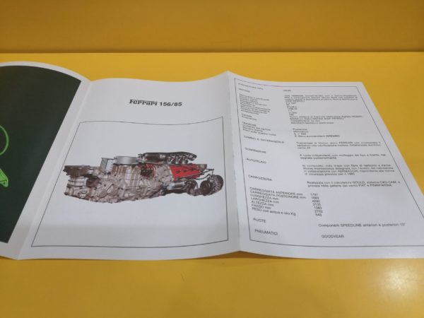 Ferrari 156-85 - Brochure #352/85 - immagine 3