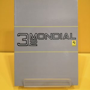 Ferrari 3.2 Mondial & Ferrari 3.2 Mondial Cabriolet - Uso e Manutenzione #377/85
